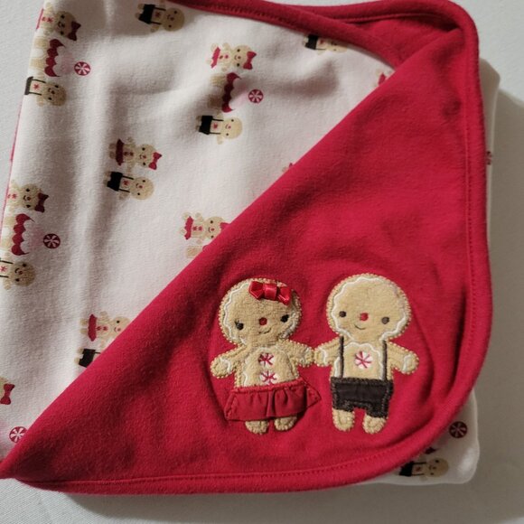 Gymboree Gingerbread Girl Used Blanket. - Picture 2 of 2